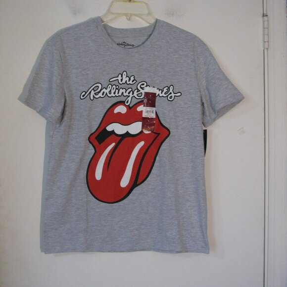 Rolling Stones Tops - Rolling Stones T Tee Small New NWT Gray Heathered Short Sleeve Tshirt